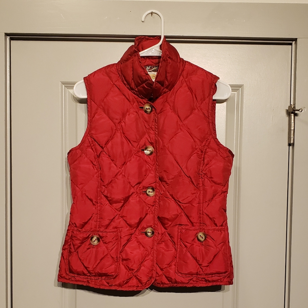Talbots down vest. Size small.